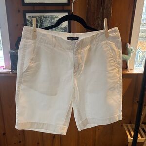 GAP White Women's Bermuda Shorts
